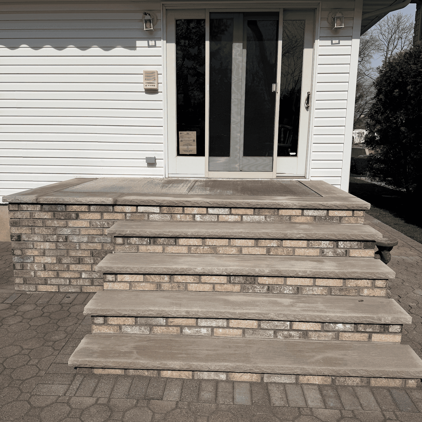 Recent masonry project by Home Line Construction LLC across Northern New Jersey